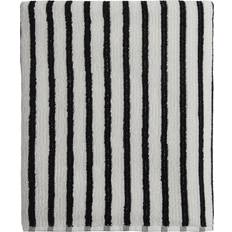 Parachute Organic Resort Stripe Bath Towel White, Black