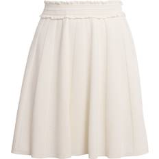 Beige - Short Skirts Sandro Knit Mini Skirt - Beige