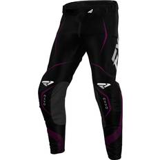 Purple Motorcycle Trousers FXR Revo 2025 Motocross Pants, black-white, for Men Junior