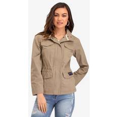 U.S. Polo Assn. Womens Camo Safari Jacket