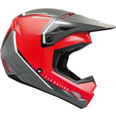 Fly Racing Kinetic Vision Motocross Helmet, grey-silver, for Men