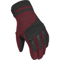 Red Motorcycle Gloves Macna Dim RTX waterproof Ladies Motorcycle Gloves, black-red, for Women Woman