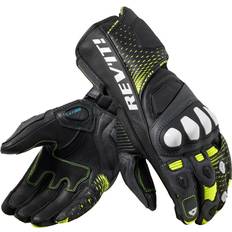 Yellow Motorcycle Gloves Rev'it! Revit Control Motorcycle Gloves, black-yellow, for Men