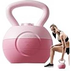 Fitness Jlobnyiun Kettlebell för vikter, fitness kettlebell justerbara kettlebells träningsträning träningskettlebell träningspass, justerbara vikter, gymnastikutrustning för hemmet