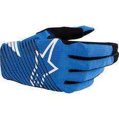 Blue Motorcycle Gloves Alpinestars Radar Pro Motocross Gloves, blue, for Men