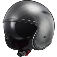 LS2 Spitfire II Jeans Jethelm Titanium - Grau