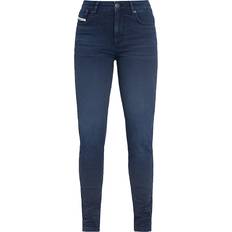 Ruby Ladies Motorcycle Jeans, blue, for Women