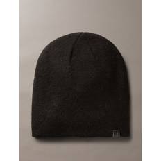 Calvin Klein Women Beanies Calvin Klein Brushed Solid Beanie - Black