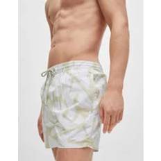 HUGO BOSS White Swimming Trunks HUGO BOSS Bari Quick-Dry Swim Shorts - White