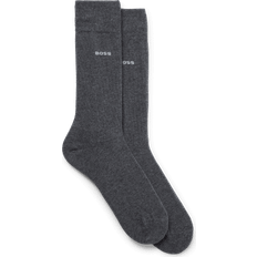 HUGO BOSS Grey Socks HUGO BOSS Logo Socks 2 Pack - Grey