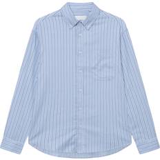Les Deux Kläder Les Deux Herringbone Poplin Shirt - Hvid
