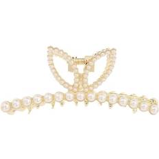 Hair Products Menkey Pearl Rabbit Ears Hair Claw Clips