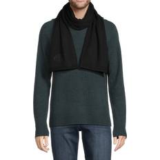 Calvin Klein Scarfs Calvin Klein Logo Wrap Around Scarf - Black