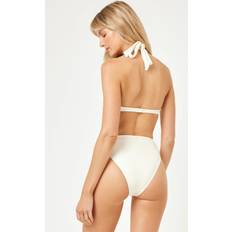 Beige Bikinis L*Space Savannah Bikini Bottom - Cream