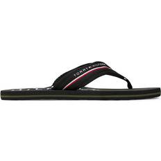 Tommy Hilfiger Tongs Tommy Hilfiger Tongs De Plage Web - Noir