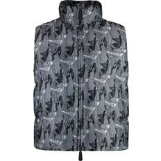 Burberry Vests Burberry Full Zip Down Vest - Grey