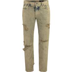 Dolce & Gabbana Beige Jeans Dolce & Gabbana Loose 5-Pocket Jeans Beige