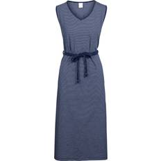 Trespass Dresses Trespass Womens Summer Dress with V-Neck Loretta - Navy Stripe