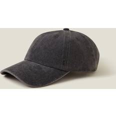 Denim - Women Accessories Accessorize Washed Denim Baseball Cap - Grey