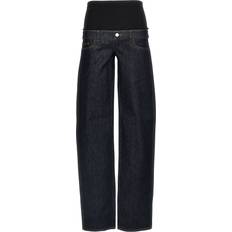 Jeans Coperni Coperni-Jersey Hybrid Jeans - Blue