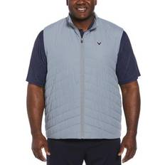 Callaway Outerwear Callaway Big And Tall Quilted Puffer Vest - Tradewinds Gray