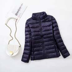 Maxpower Light Plus Size Thin Down Jacket - Navy Blue