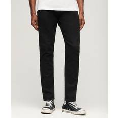 Superdry Herr Jeans Superdry Vintage Slim Ekologisk Bomull Jeans - Svart