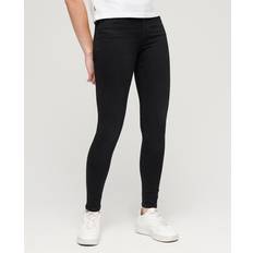 Superdry Women Jeans Superdry High-waisted Skinny Jeans Organic Cotton Black