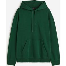 H&M Herr Loose Fit Huvtröja - Grön