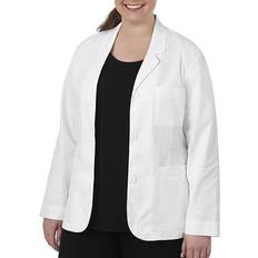 Clothing Meta Womens Tall Long Sleeve Lab Coat - White