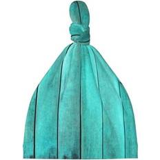 Turquoise Beanies Children's Clothing Balery Turquoise Wooden Pattern Baby Beanie - Turquoise