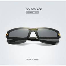 Sunglasses BIGTREE Colorful Polarized Driving Sunglasses - Gold