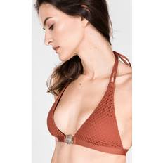 Guess Women Swimwear Guess Bikini Top - Brown