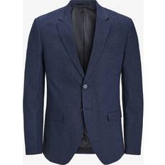 Linne Jackor Jack & Jones Premium Kavaj Marinblå
