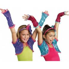 Purple Arm & Leg Warmers Dance Craze Arm Warmers - Purple