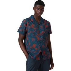 Helly Hansen Shirts Helly Hansen Oya Recycled Shirt - Deep Steel Sketch Print