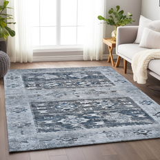 Addison Rugs Rectangle 5' x 7' Area Rug Blue 60x"