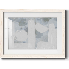 Ivy Bronx Saltwater Tide IV 22.0 H x 32.0 W x 1.5 D Framed Art