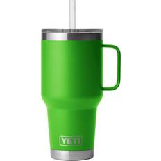 Yeti lid Yeti Rambler with Straw Lid Canopy Green Travel Mug 35fl oz