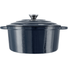 Nordwik Cast Iron Dark Blue with lid 5 L 26 cm