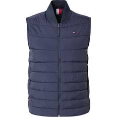 Tommy Hilfiger Man Vesten Tommy Hilfiger Water Repellent Quilted Vest - Desert Sky