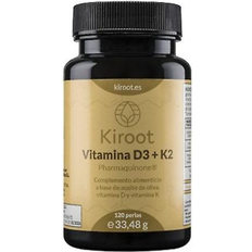 D3 k vitamin Kiroot Vitamin D3+K2 120 pcs