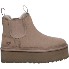 UGG Damen - Grau Schuhe UGG Neumel Platform Chelsea Boots Frau