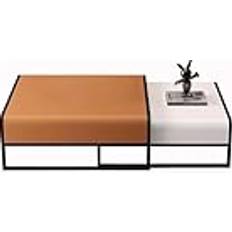 Orange Coffee Tables JAVYPPT Modernt Set Med 2 Soffbord