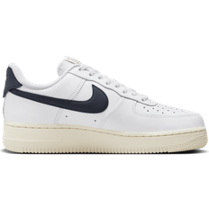 Nike air force 1 07 dam white Nike Air Force 1 '07 FlyEase W - White/Pale Ivory/Metallic Gold/Obsidian