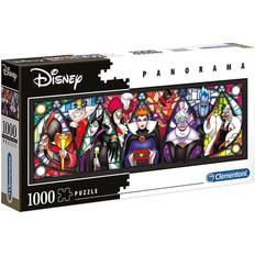 Clementoni Disney Panorama Collection Villains 1000 Pieces