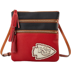 Dooney & Bourke Kansas City Chiefs Infield Triple Zip Crossbody Purse