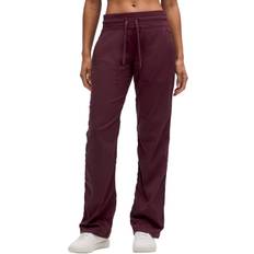 Nylon Pants Lululemon Dance Studio Mid-Rise Pant Regular - Garnet