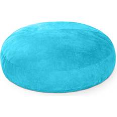 Bean bags for adults Jaxx 6 Foot Cocoon Large Microsuede Teal Bean Bag