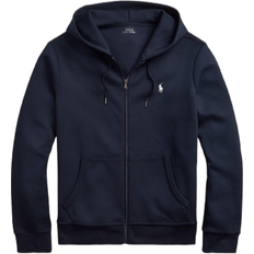 Polo Ralph Lauren Man Kleding uitverkoop Ralph Lauren Double Knit Tech Zip Hoodie - Blauw